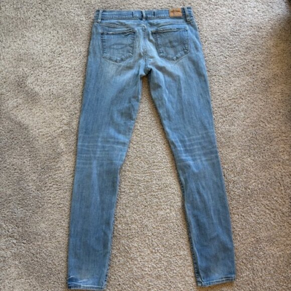 Abercrombie & Fitch low-rise Brett Jeans Perfect Stretch size 6L - Picture 3 of 6